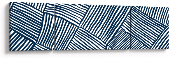 Obraz - linia 3D (170x50 cm)