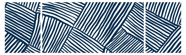 Obraz - linia 3D (170x50 cm)