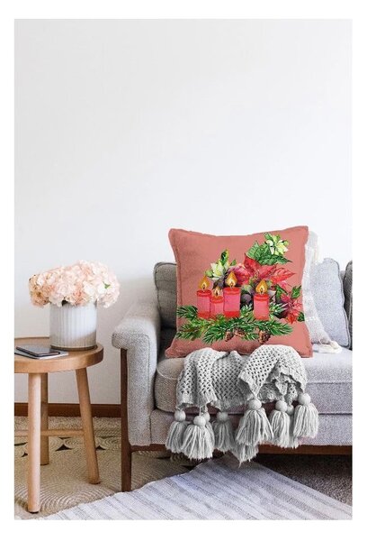 Poszewka na poduszkę ze świątecznym motywem 43x43 cm – Mila Home