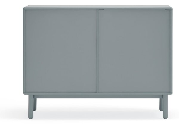 Niebieska/szara niska komoda 120x90 cm Corvo – Teulat