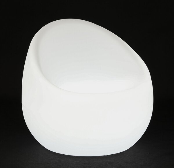 Podświetlane krzesło LED, 70 x 74 cm