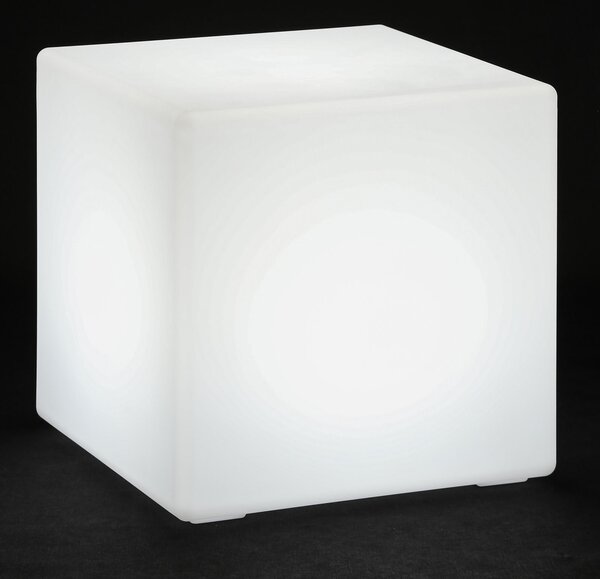 Podświetlany stołek/taboret LED, 60x60x60 cm