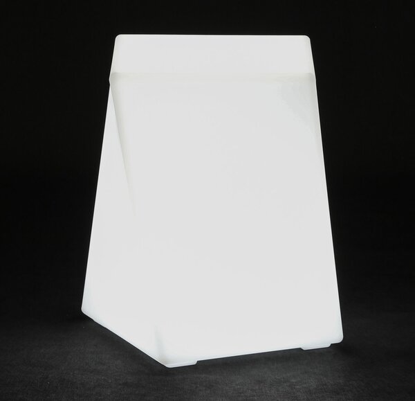 Podświetlany stołek/taboret LED, 50x42 cm
