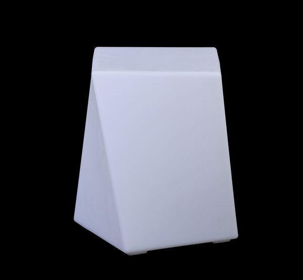 Podświetlany stołek/taboret LED, 50x42 cm