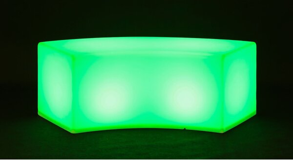 Podświetlany stołek LED, 42 x 120 x 44 cm