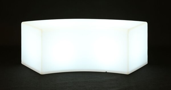 Podświetlany stołek LED, 42 x 120 x 44 cm