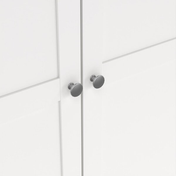 Biała szafa 147x200 cm Billund – Tvilum