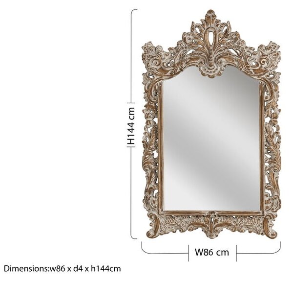 Lustro ścienne 86x144 cm Baroque – Premier Housewares