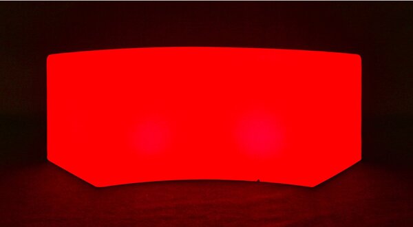 Podświetlany stołek LED, 42 x 120 x 44 cm