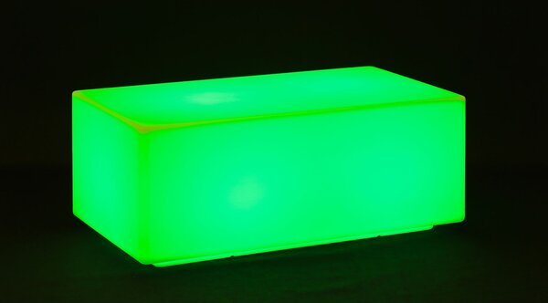 Stół z oświetleniem LED, 48x120x66 cm