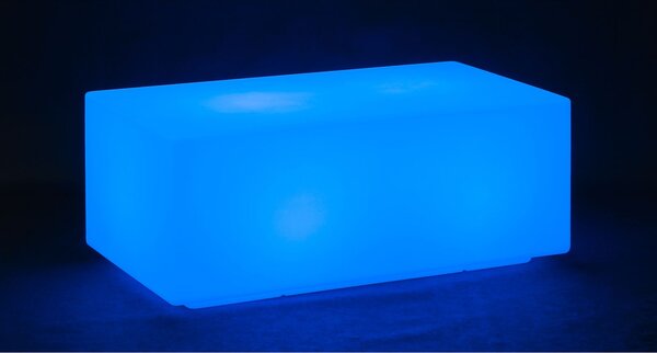 Stół z oświetleniem LED, 48x120x66 cm