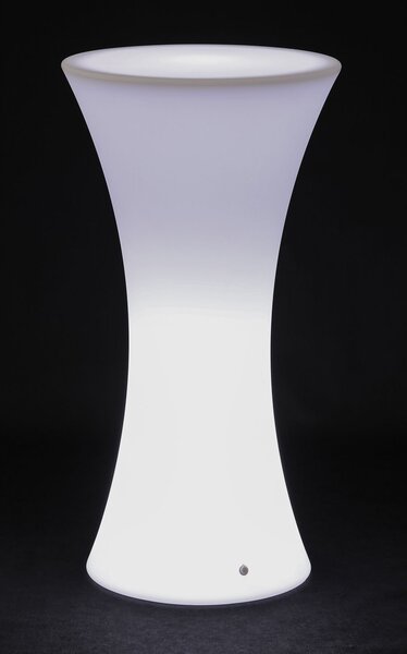 Podświetlany stolik koktajlowy LED, 110 x 58 cm