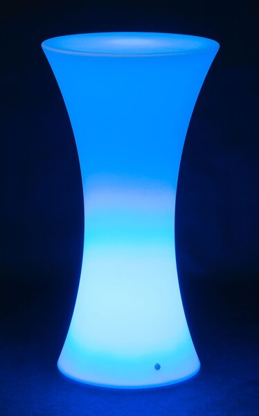 Podświetlany stolik koktajlowy LED, 110 x 58 cm