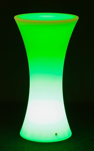 Podświetlany stolik koktajlowy LED, 110 x 58 cm