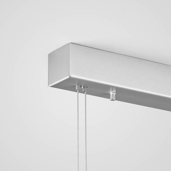 Lampa wisząca Malu Quitani, możliwość ściemniania, mosiężny / złoty, salon / jadalnia, aluminium, nowoczesny