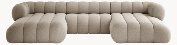 Sofa panoramiczna z szenilu Koge (6-osobowa)