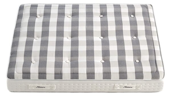 Średnio twardy sprężynowy materac termoregulacyjny 80x200 cm Grand Spring Nature – Moonia