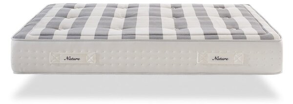 Średnio twardy sprężynowy materac termoregulacyjny 80x200 cm Grand Spring Nature – Moonia
