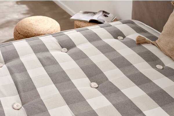Średnio twardy sprężynowy materac termoregulacyjny 80x200 cm Grand Spring Nature – Moonia