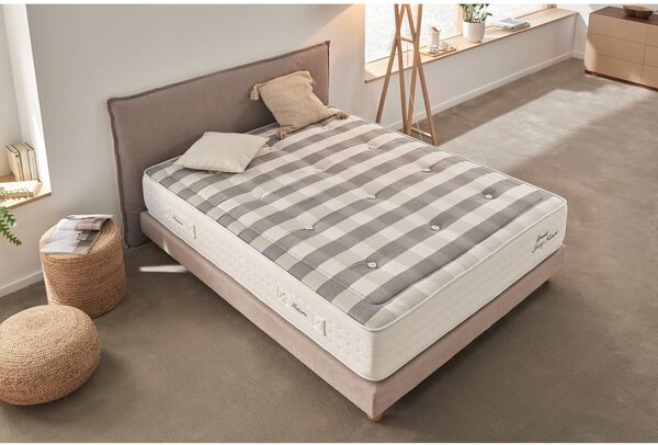 Średnio twardy sprężynowy materac termoregulacyjny 80x200 cm Grand Spring Nature – Moonia