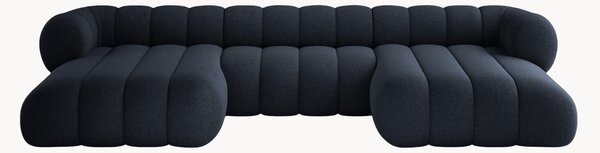 Sofa panoramiczna z szenilu Koge (6-osobowa)