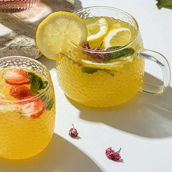 Florina Szklany kubek Savia 500 ml, 2 szt