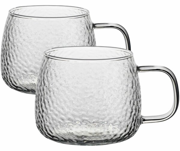 Florina Szklany kubek Savia 500 ml, 2 szt