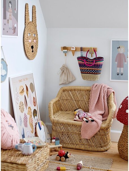 Dziecięcy wieszak ścienny z drewna bukowego Zyon − Bloomingville Mini