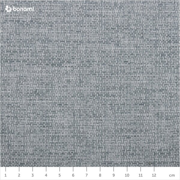 Szaroniebieskie tapicerowane łóżko dwuosobowe ze schowkiem ze stelażem 180x200 cm Lotte – Meise Möbel