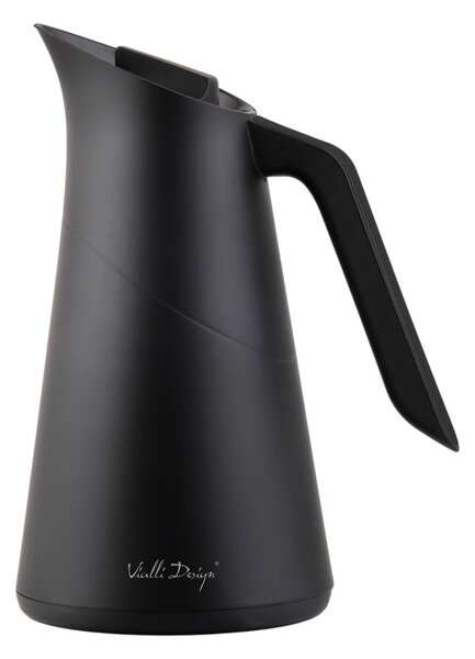 Czarny termos 1 l Soho – Vialli Design