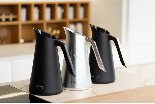Termos w kolorze matowego srebra 1 l Soho – Vialli Design