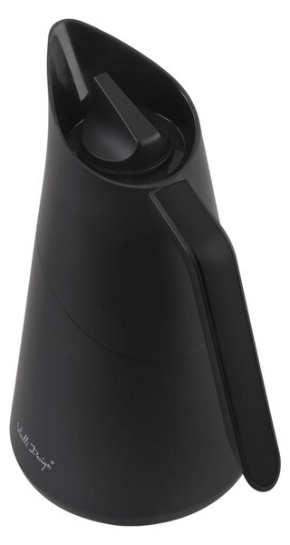 Czarny termos 1 l Soho – Vialli Design