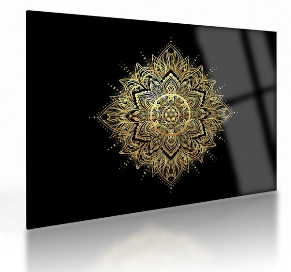 Obraz na szkle - Mandala bogactwa (70x50 cm)