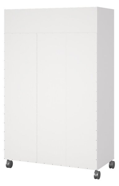 Biało-beżowa szafa 100x160 cm Kit – Tvilum