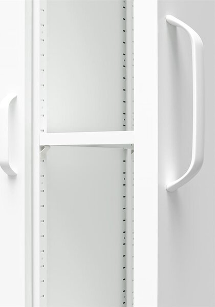 Biała metalowa szafa 90x185 cm Mission District – Støraa