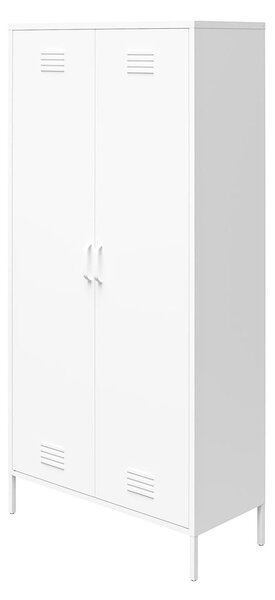 Biała metalowa szafa 90x185 cm Mission District – Støraa
