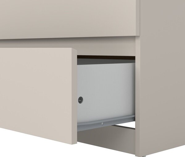 Kremowa komoda 154x76x50 cm Naia – Tvilum