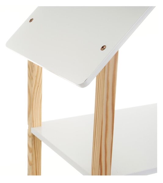 Biały regał dziecięcy 79x131 cm – Casa Selección