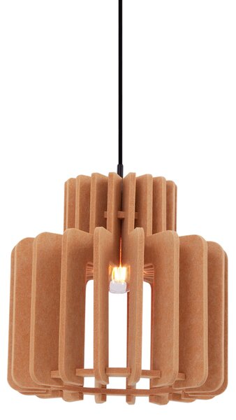 Lampa wisząca w stylu retro pomarańczowa - Felt
