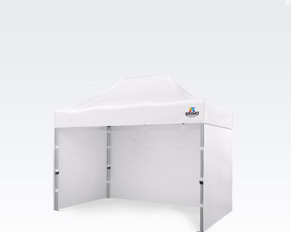 Profesjonalny Namiot Ogrodowy 2x3m ALU EXCLUSIVE (3 ściany) - plus 3 ściany - Biały