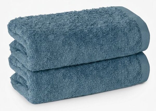 Zestaw 2 szt. ręczników frotte FRESH SILVADUR niebieski 50 x 100 cm