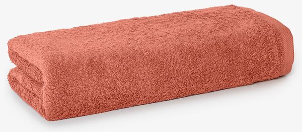 Ręcznik kąpielowy frotte FRESH SILVADUR terakotowy 70 x 140 cm
