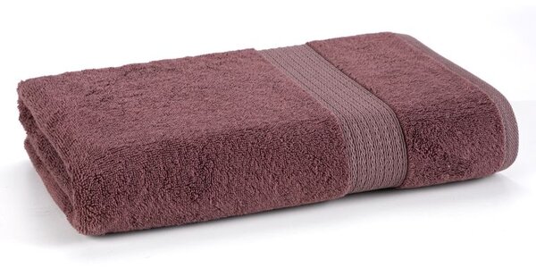Bambusowy ręcznik kąpielowy ALMA mauve 70 x 140 cm