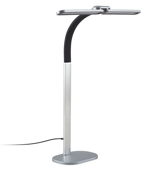 Lampa Stołowa Arcchio, Fynnon, ściemnialny, szary, gabinet | pracownia, metal, nowoczesny