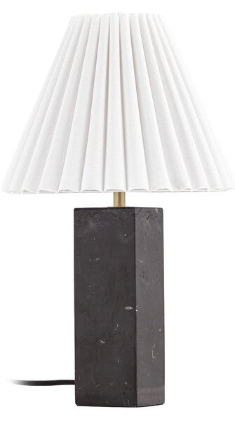 Lampa Stołowa NOLA, Asher, biały, salon, tkanina | tekstylia, nowoczesny