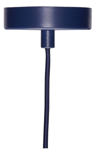 Jasnozielona/ciemnoniebieska metalowa lampa wisząca ze ściemniaczem ø 25 cm Luminary – Hübsch