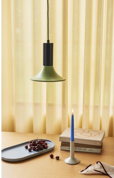 Jasnozielona/ciemnoniebieska metalowa lampa wisząca ze ściemniaczem ø 25 cm Luminary – Hübsch