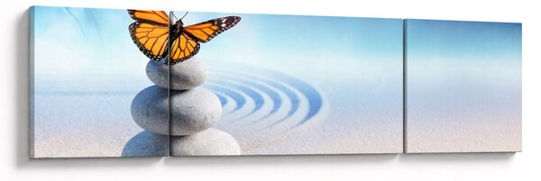 Obraz - Ogród zen (170x50 cm)