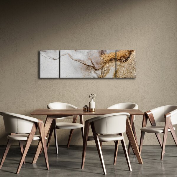 Obraz - Atrament marmurkowy (170x50 cm)