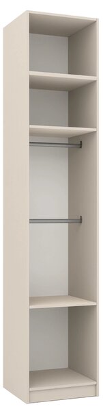Szafa z nadstawką otwarta 50 cm do garderoby modułowej Foxen Cashmere